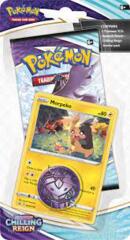 Pokemon Chilling Reign Checklane Booster Blister Pack - Morpeko